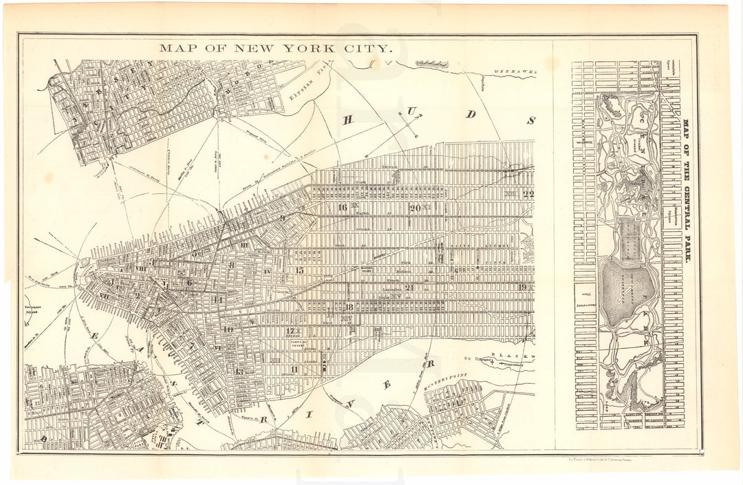 New York, New York 1867