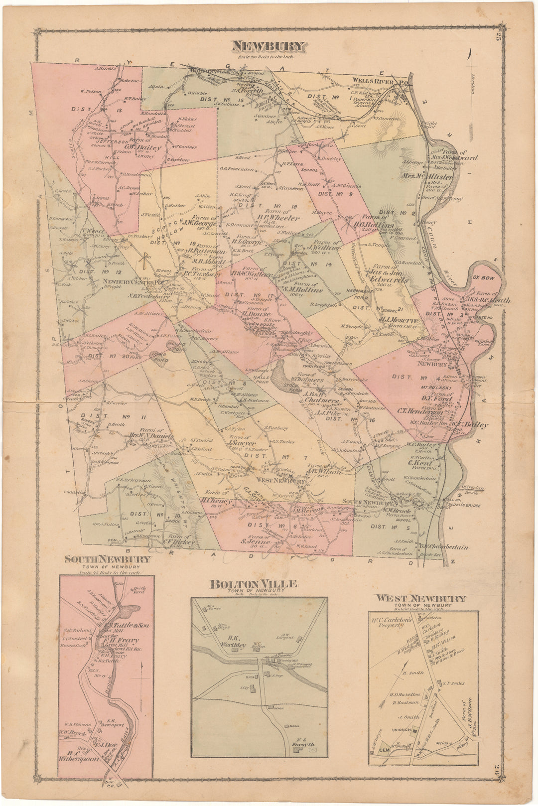 Newbury, Vermont 1877