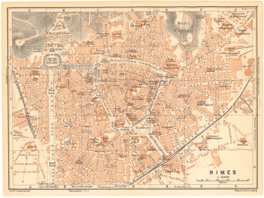 Nimes, France 1930