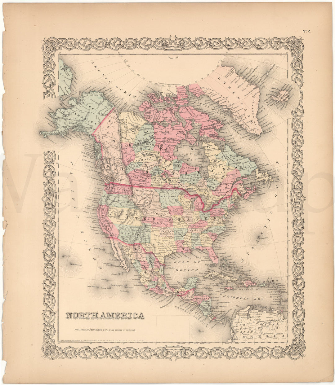 North America 1856