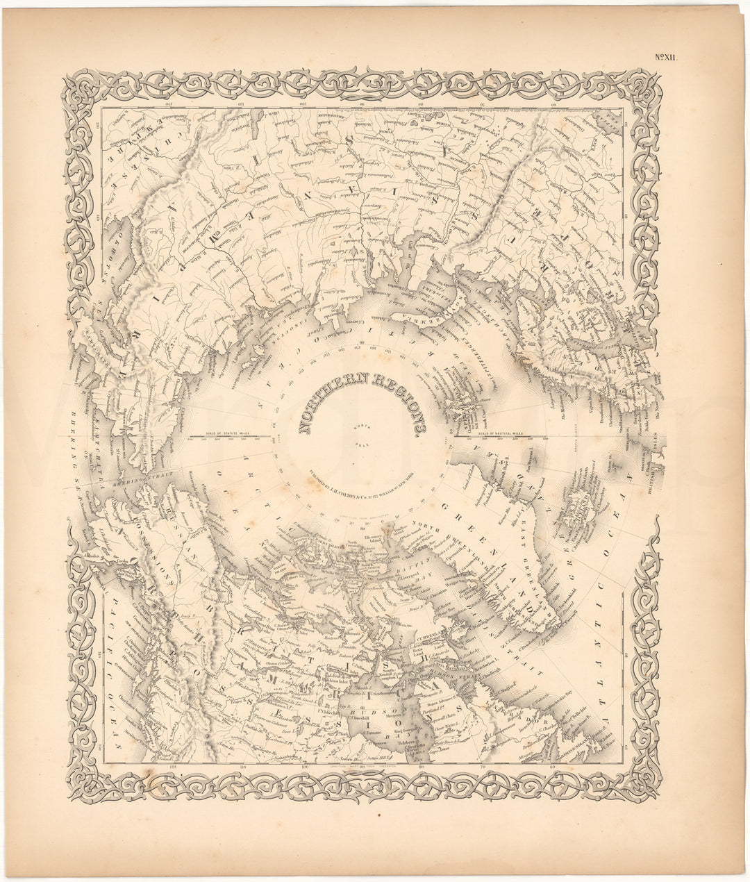 North Polar Regions 1856