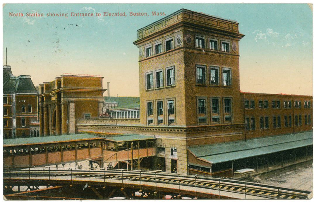 Union (North) Station, Boston, Massachusetts 08 (East Tower) Circa 1910