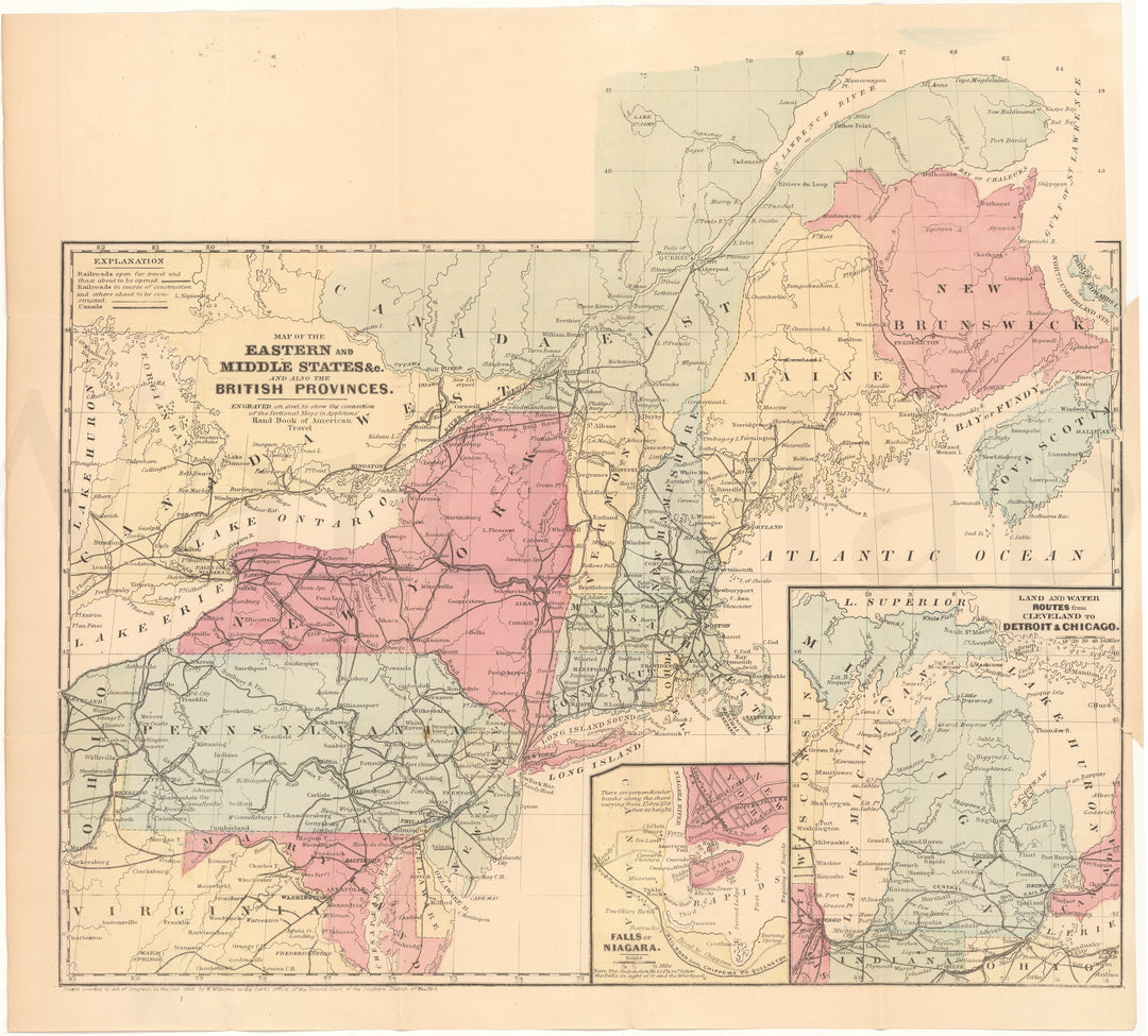 United States 1867: Northeast