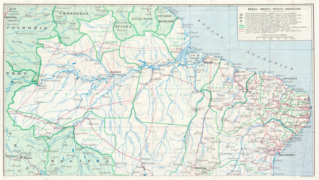 Brazil 1987: Northern Part