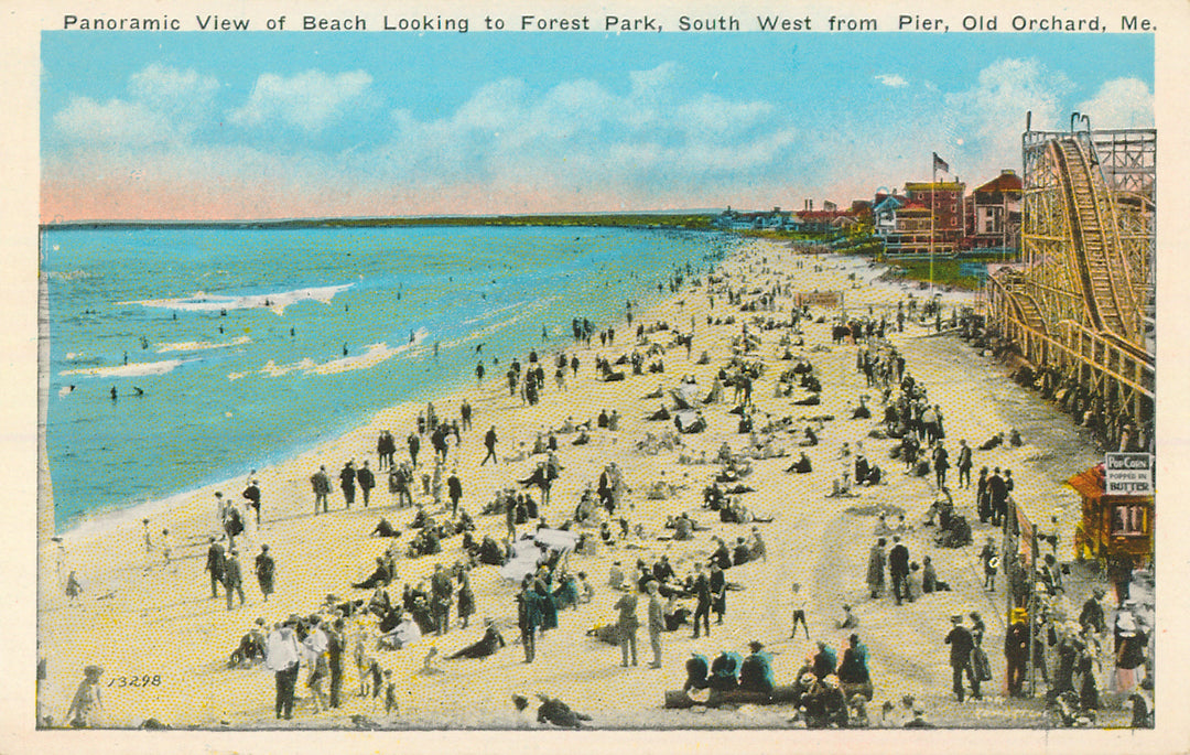 Old Orchard Beach, Maine: Bird's Eye View