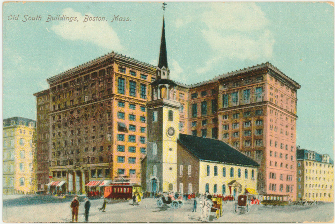 Old South Buildings, Boston, Massachusetts