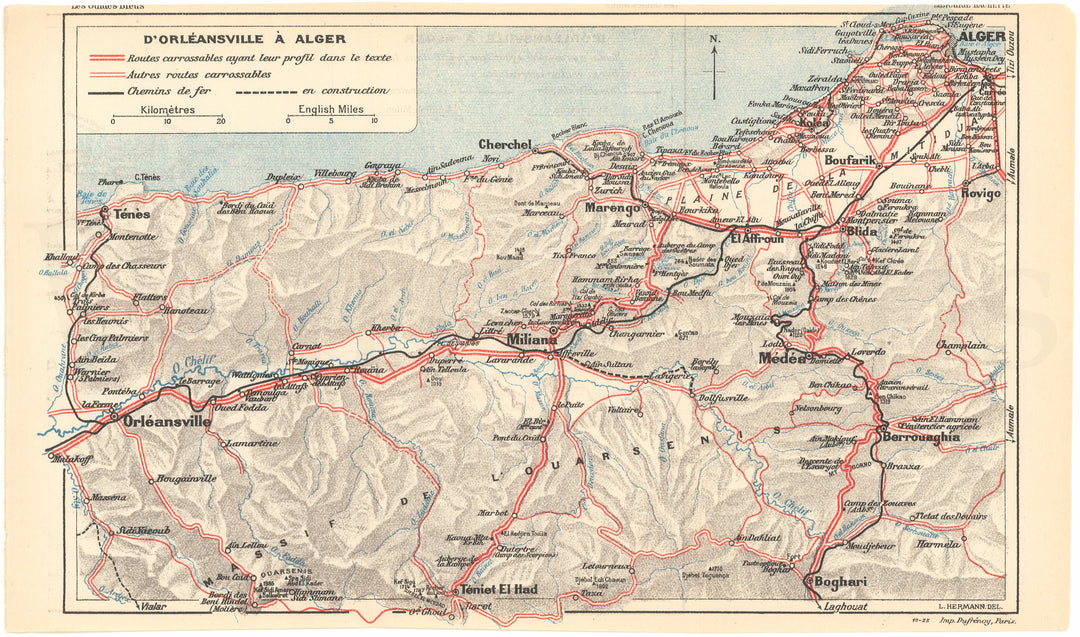 Orleansville - Algiers Region, Algeria 1926
