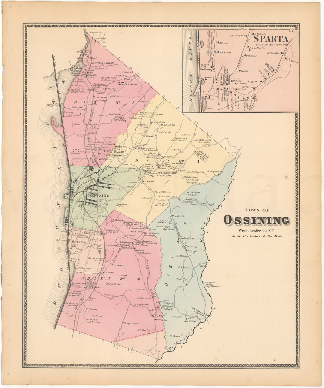 Ossining, New York 1867