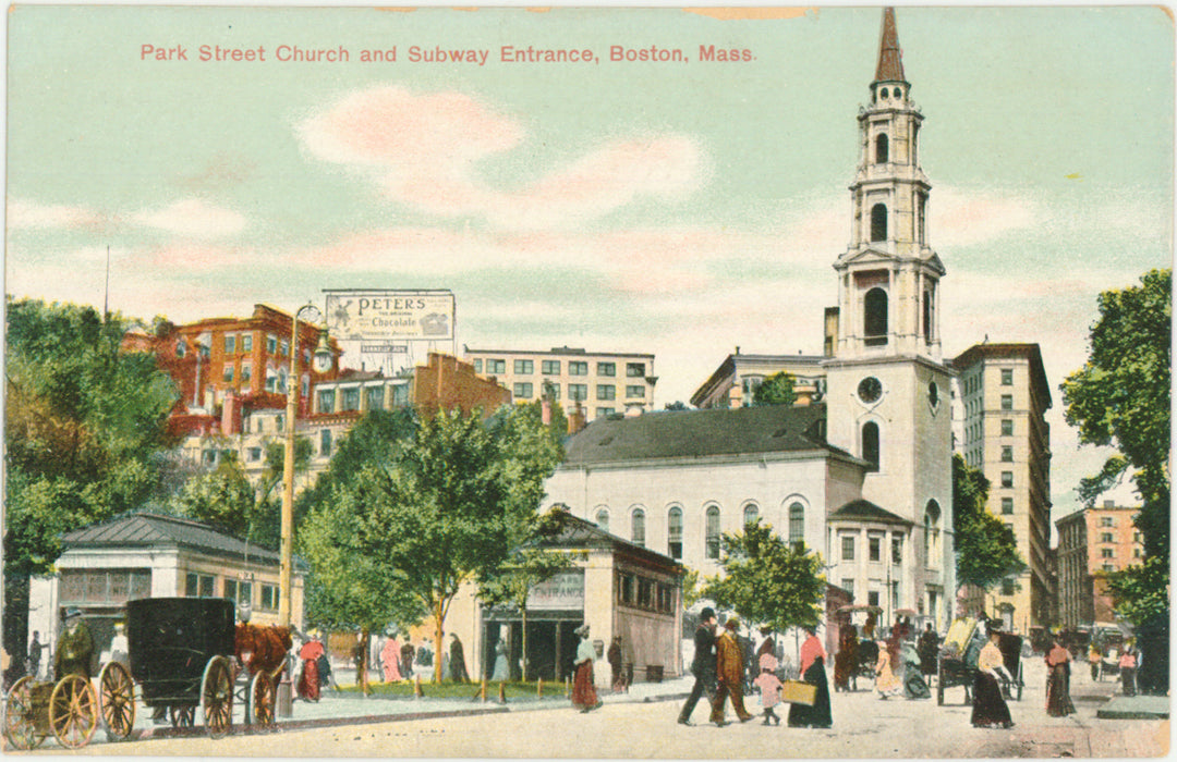 Park Street Church and Park Street Station Head Houses, Boston, Massachusetts