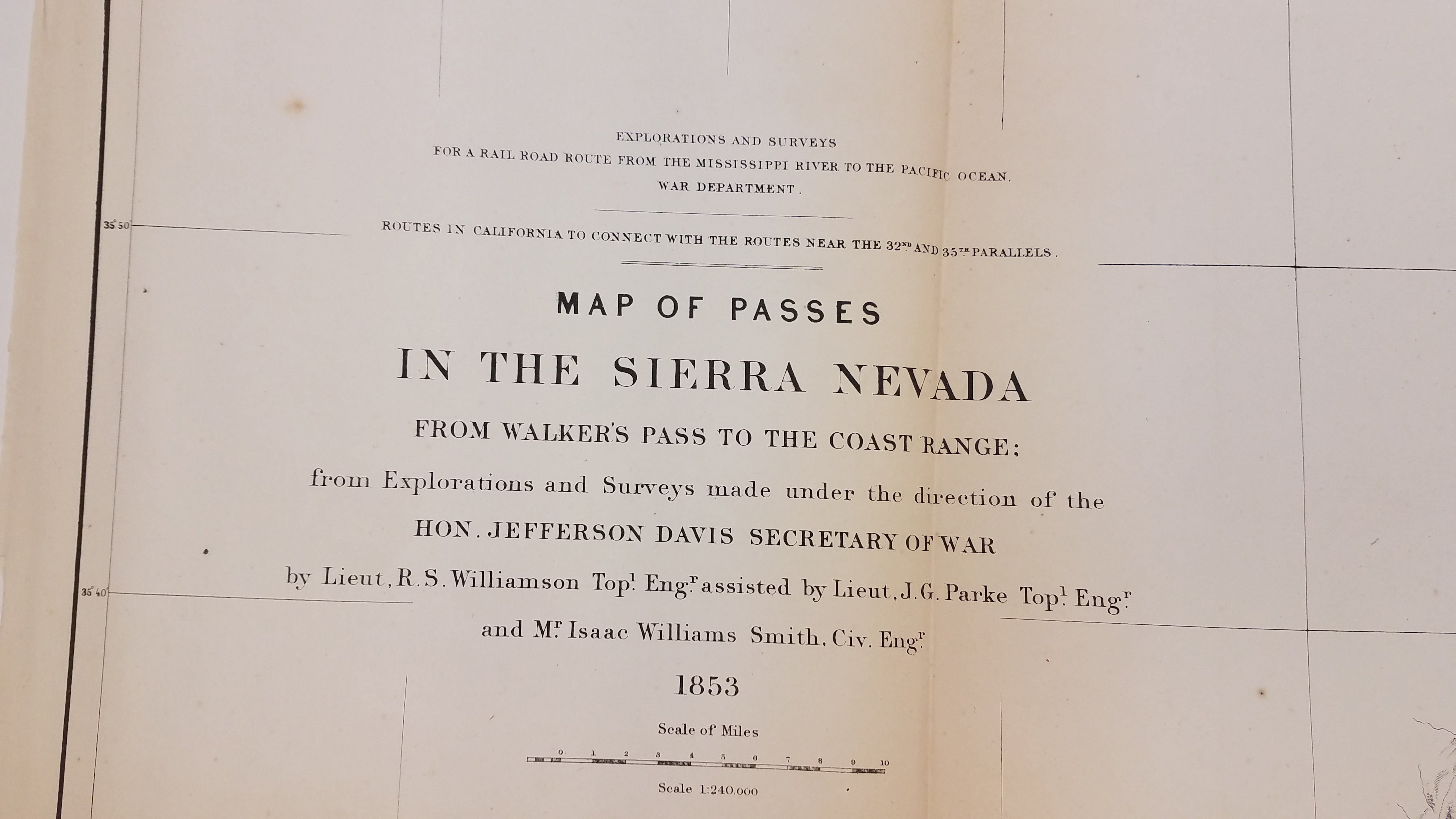 Passes In The Sierra Nevada (California) 1853