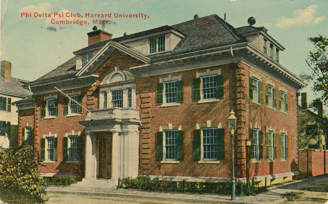 Harvard University, Cambridge, Massachusetts: Phi Delta Psi Club