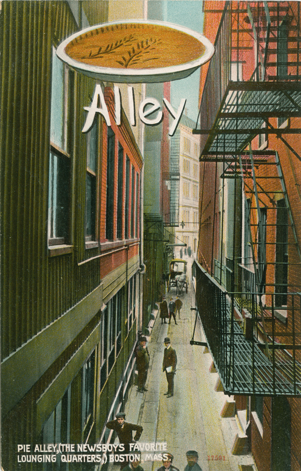 Pie Alley, Boston, Massachusetts 01