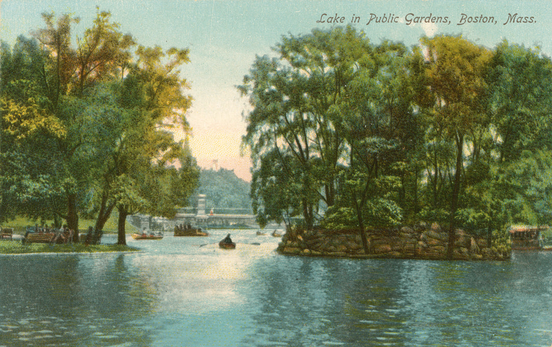Public Garden, Boston, Massachusetts: Lake