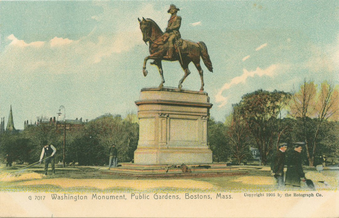 Public Garden, Boston, Massachusetts: Washington Monument 01