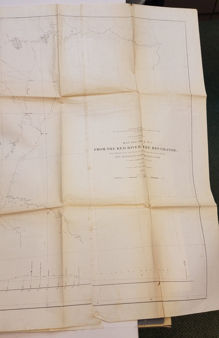Red River to The Rio Grande (New Mexico) 1854-56