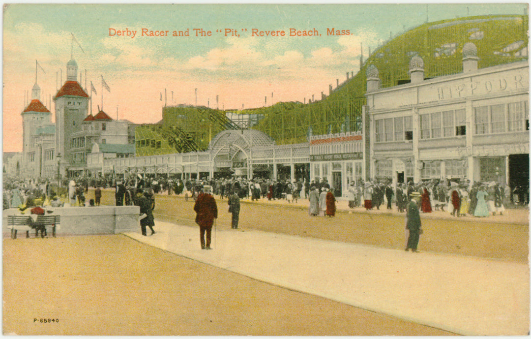 Revere Beach, Revere, Massachusetts: Derby Race and The Pit