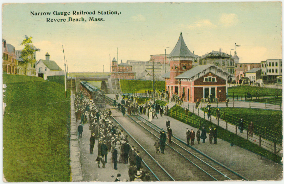 Revere Beach, Revere, Massachusetts: Railroad Station