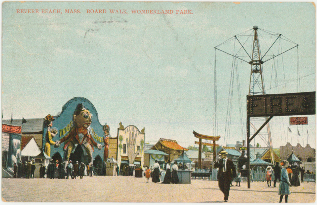 Revere Beach, Revere, Massachusetts: Wonderland 02 – WardMaps LLC