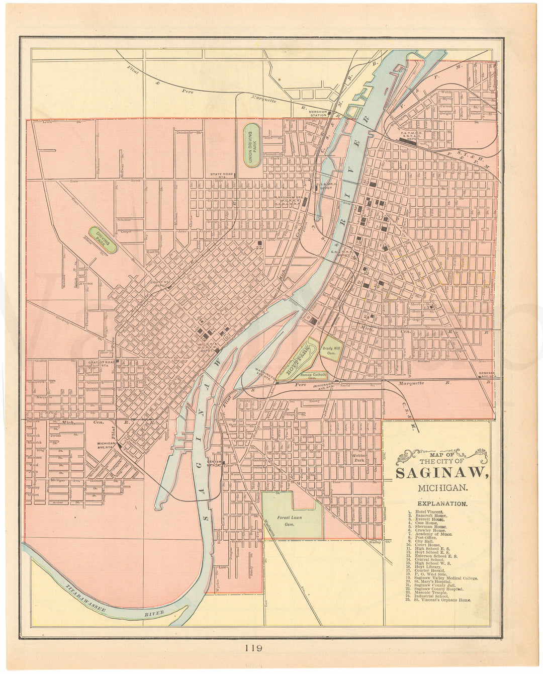 Saginaw, Michigan 1900