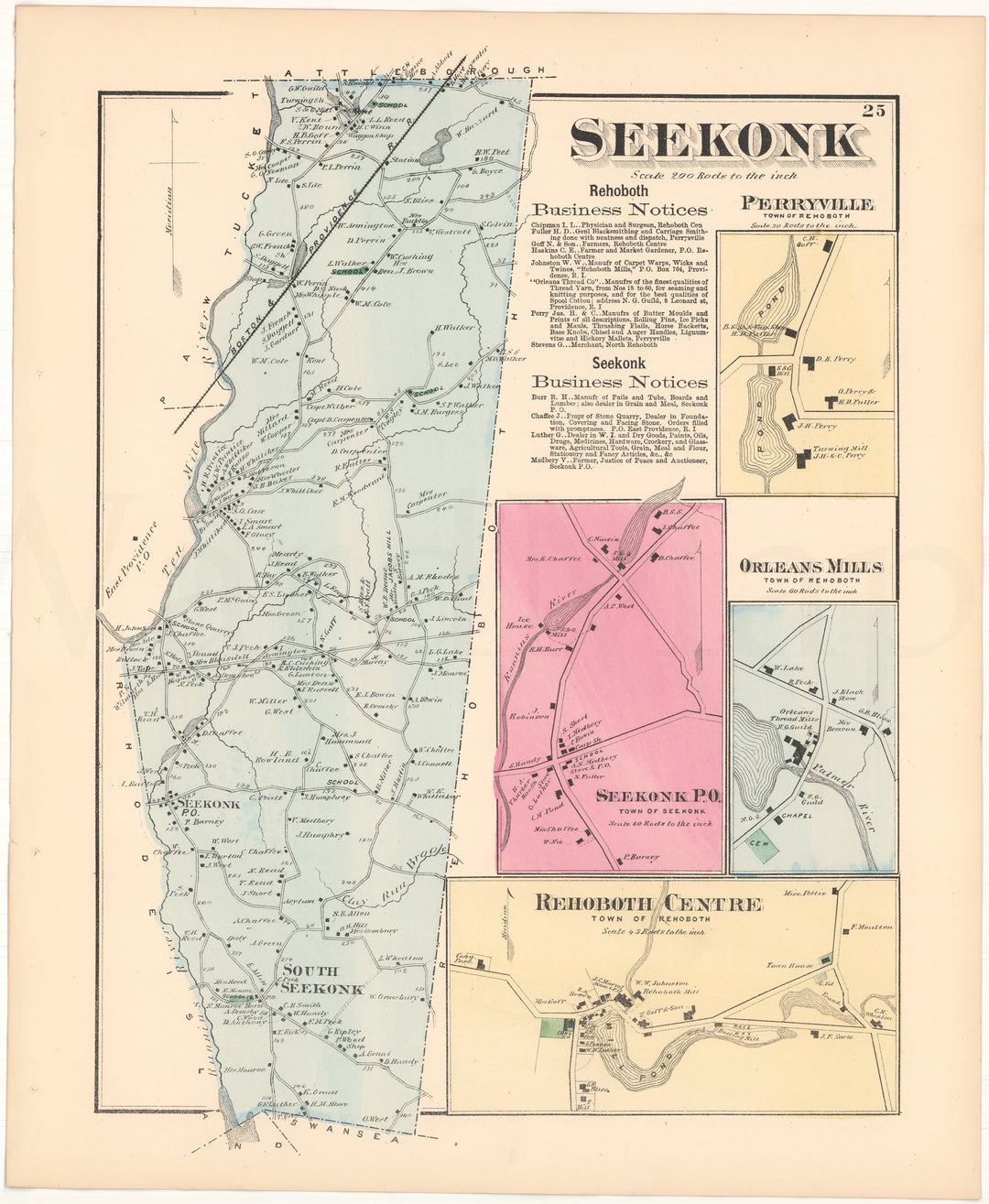 Seekonk, Massachusetts 1871