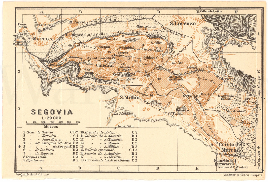 Segovia, Spain 1929