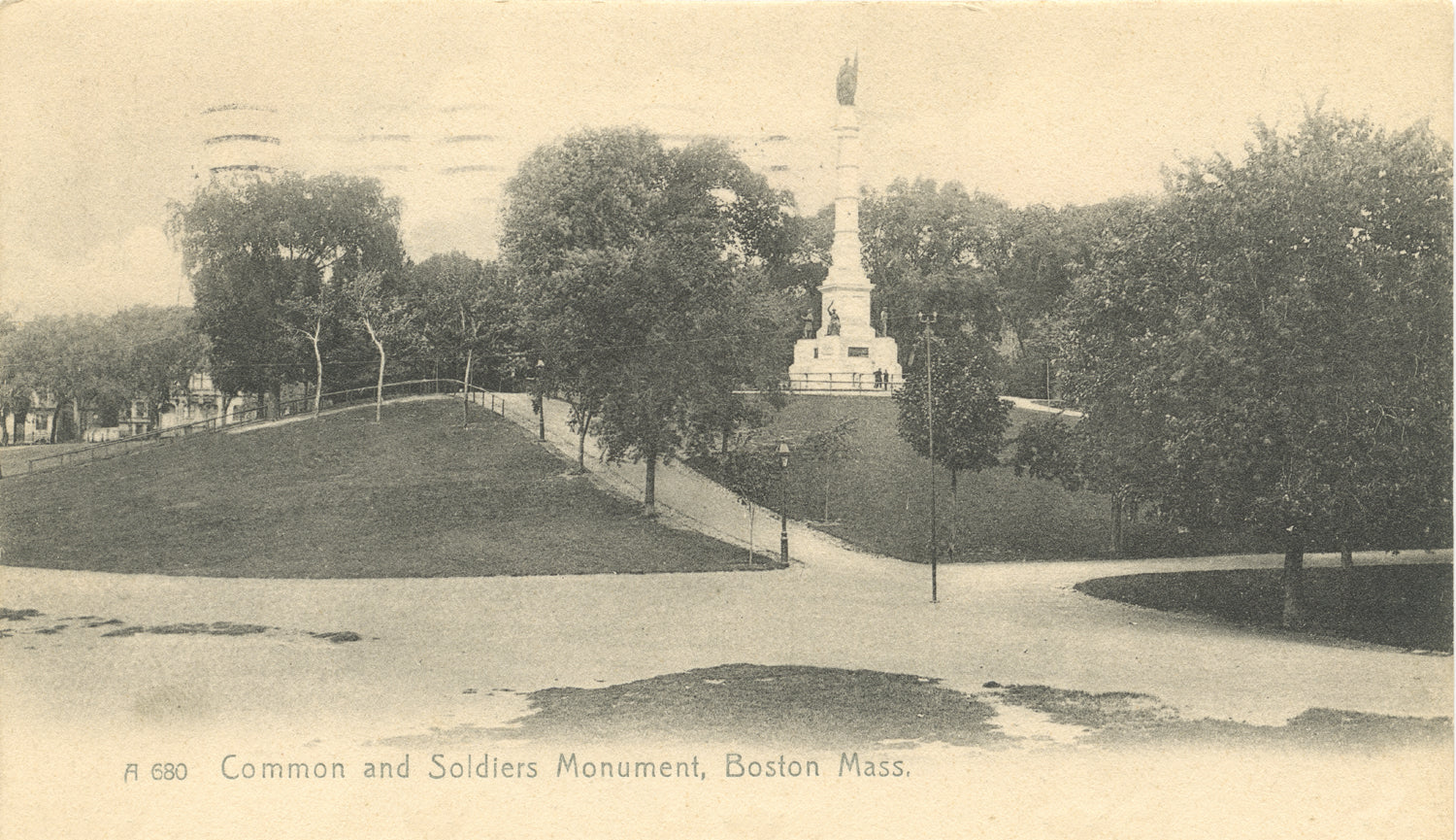 Boston Common, Boston, Massachusetts: Soldiers and Sailors Monument 02 ...