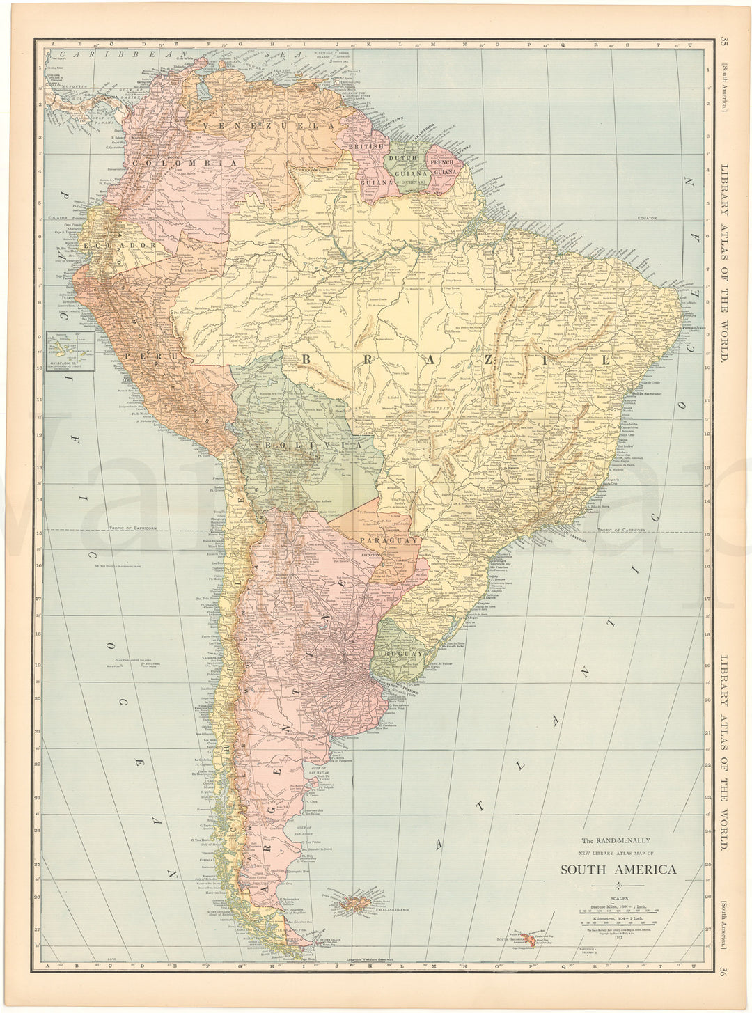 South America 1912