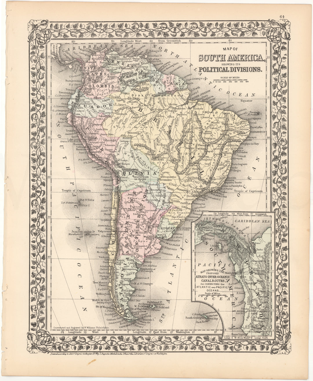 South America 1875