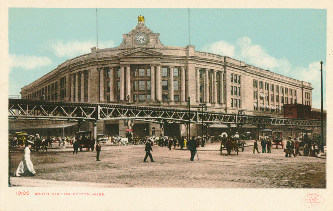 South Station, Boston, Massachusetts 02 Circa 1901