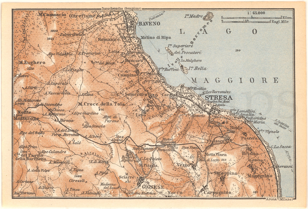 Stresa Region, Italy 1930