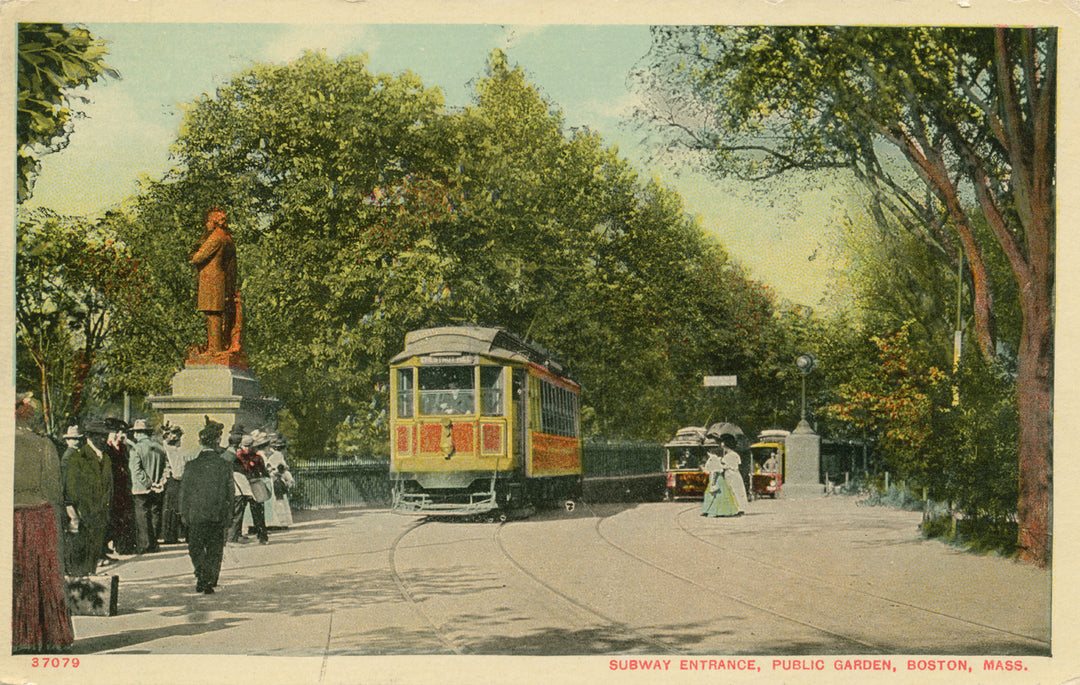 Public Garden Subway Incline, Boston, Massachusetts 03