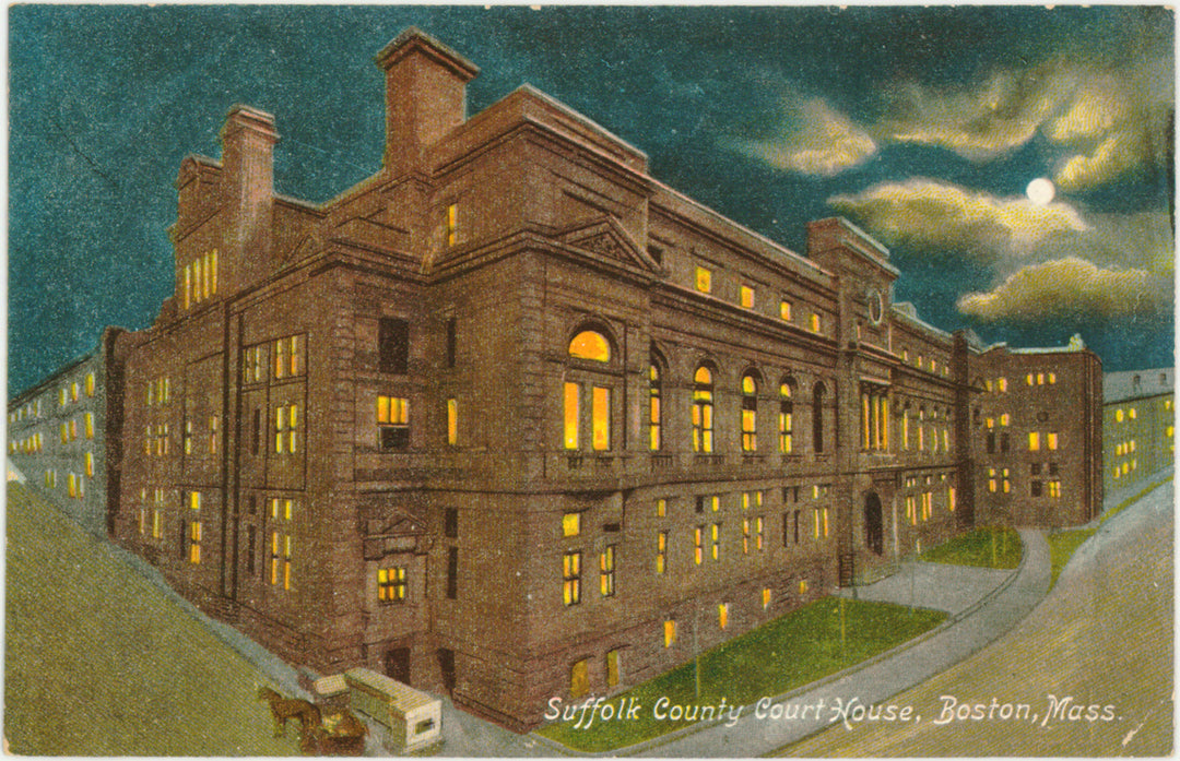 Suffolk County Court House Boston Massachusetts WardMaps LLC