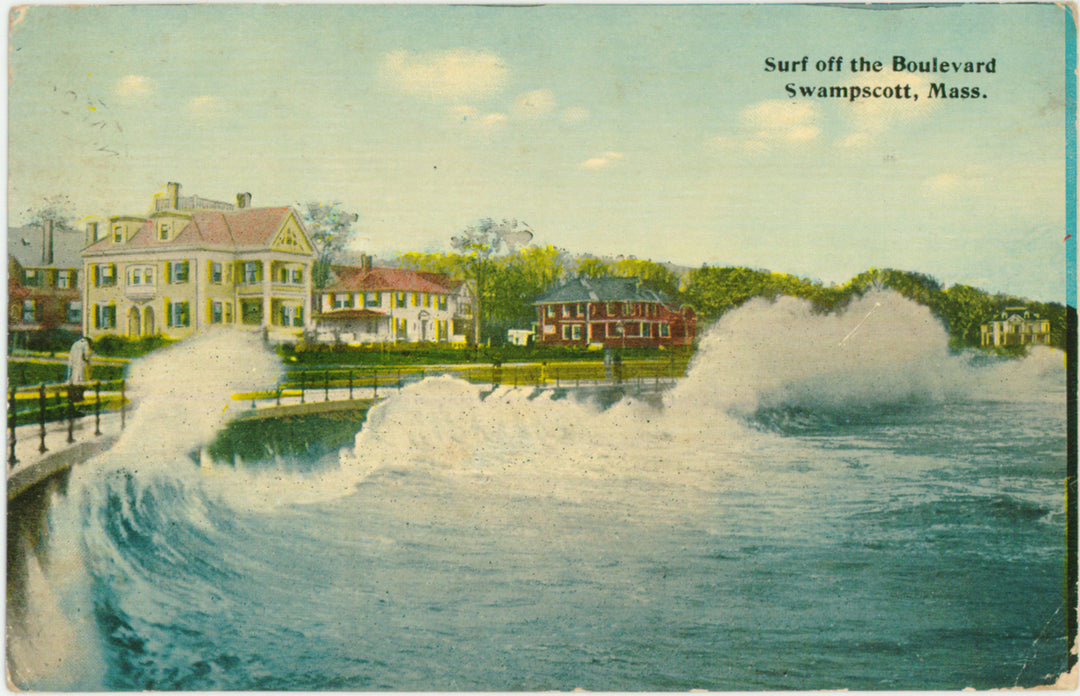 Surf off the Boulevard, Swampscott, Massachusetts