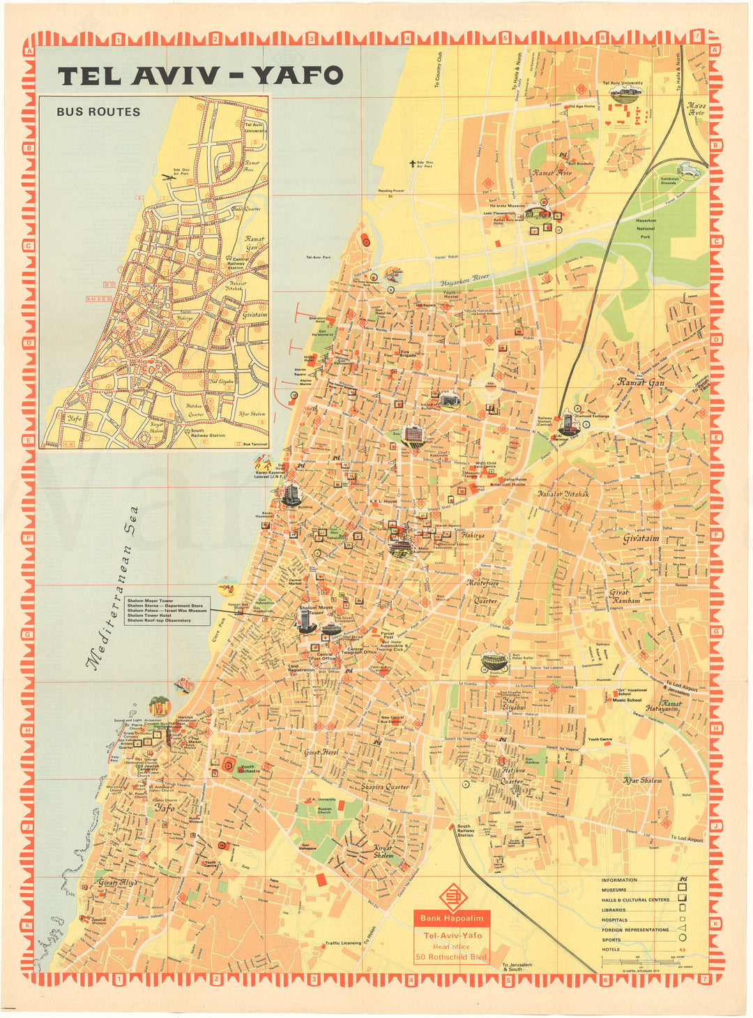 Tel Aviv - Yafo, Israel 1974