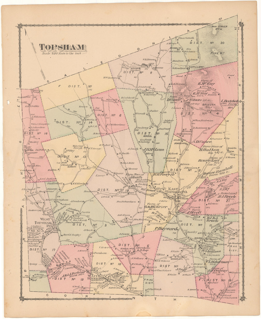 Topsham, Vermont 1877