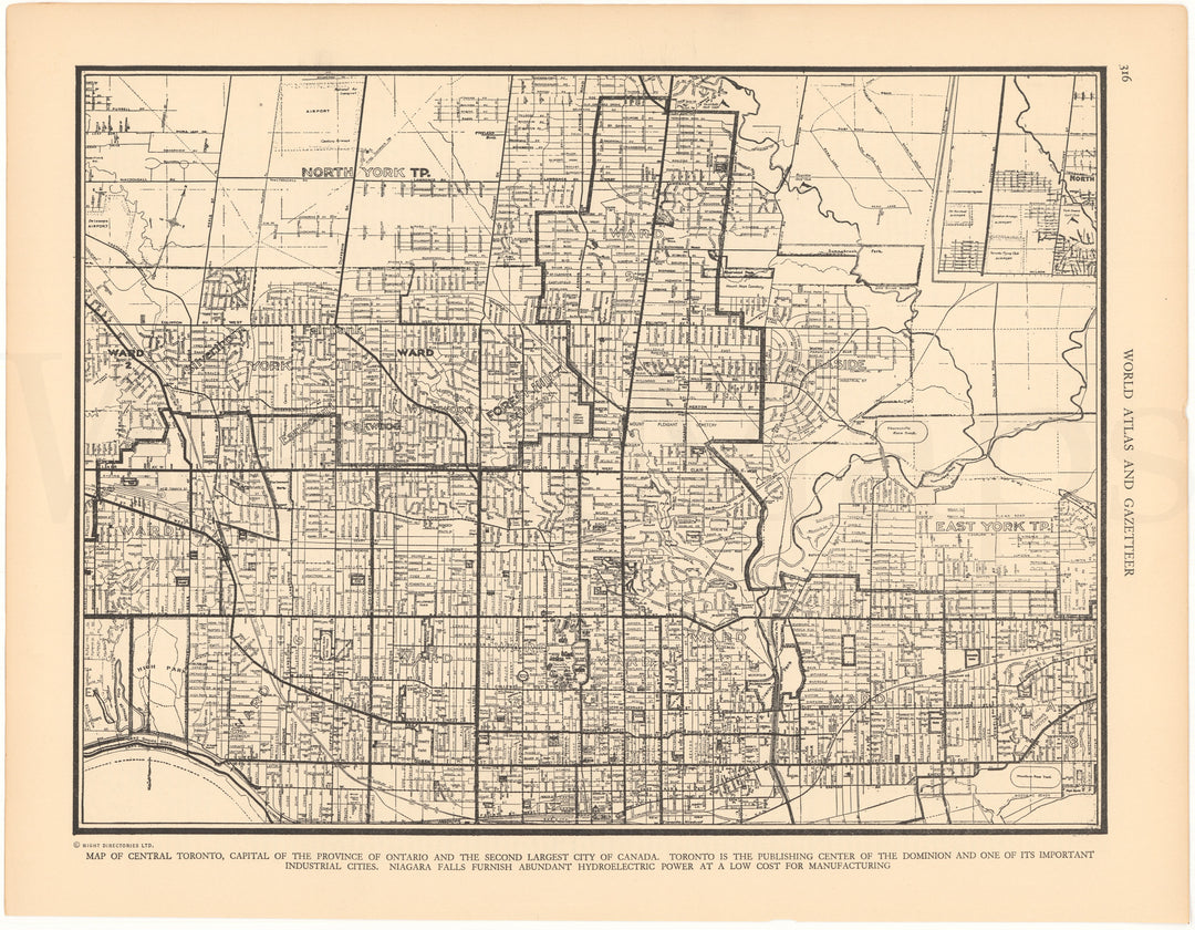 Toronto, Ontario 1937