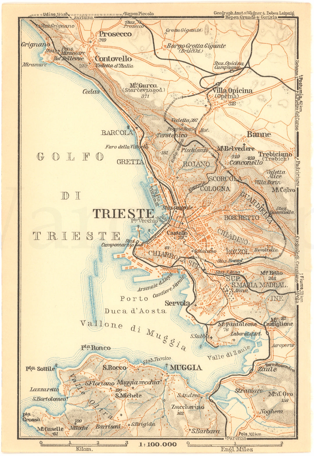 Trieste, Italy 1929