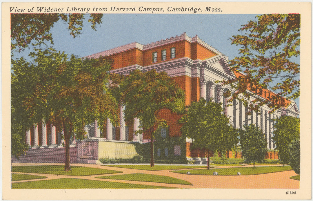 Harvard University, Cambridge, Massachusetts: Widener Library 01