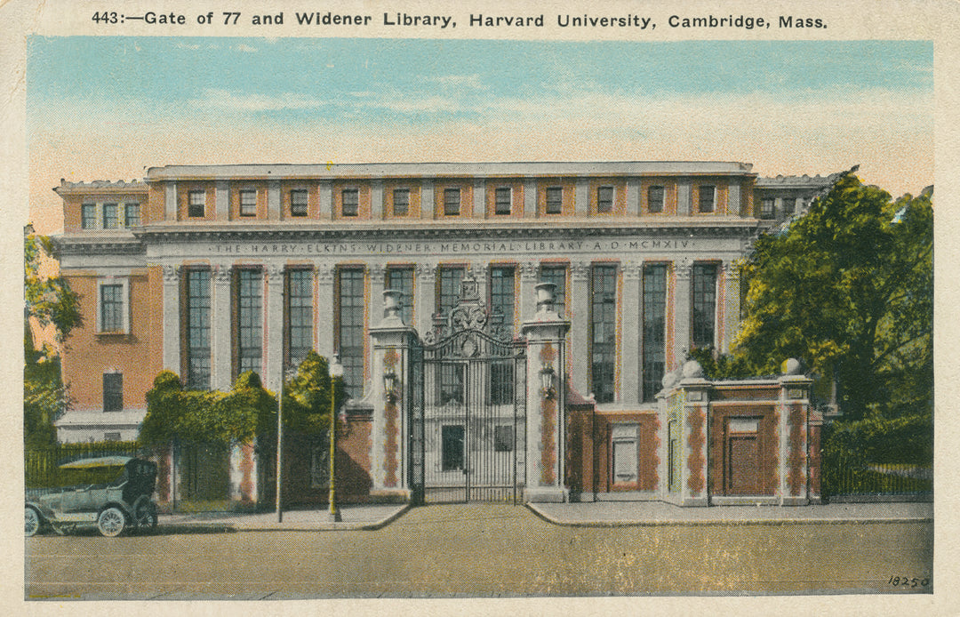 Harvard University, Cambridge, Massachusetts: Widener Library 03