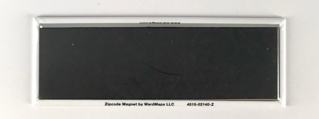 Zip Code Magnets Cambridge, Massachusetts 02139 ZIP Code Magnet – WardMaps LLC