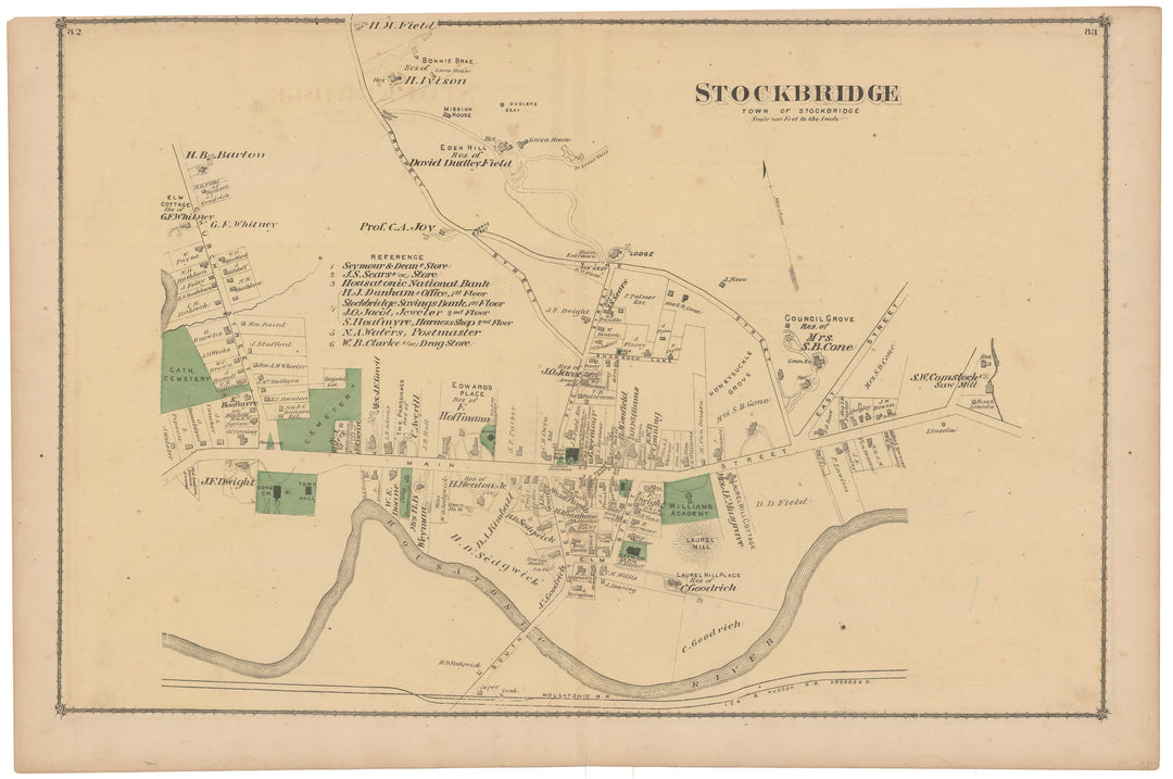 Stockbridge, Massachusetts 1876