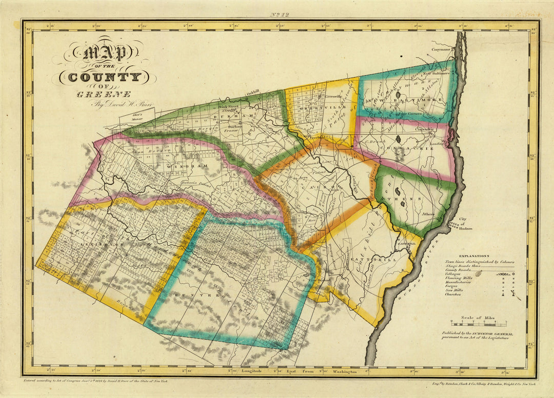 Greene County, New York 1829