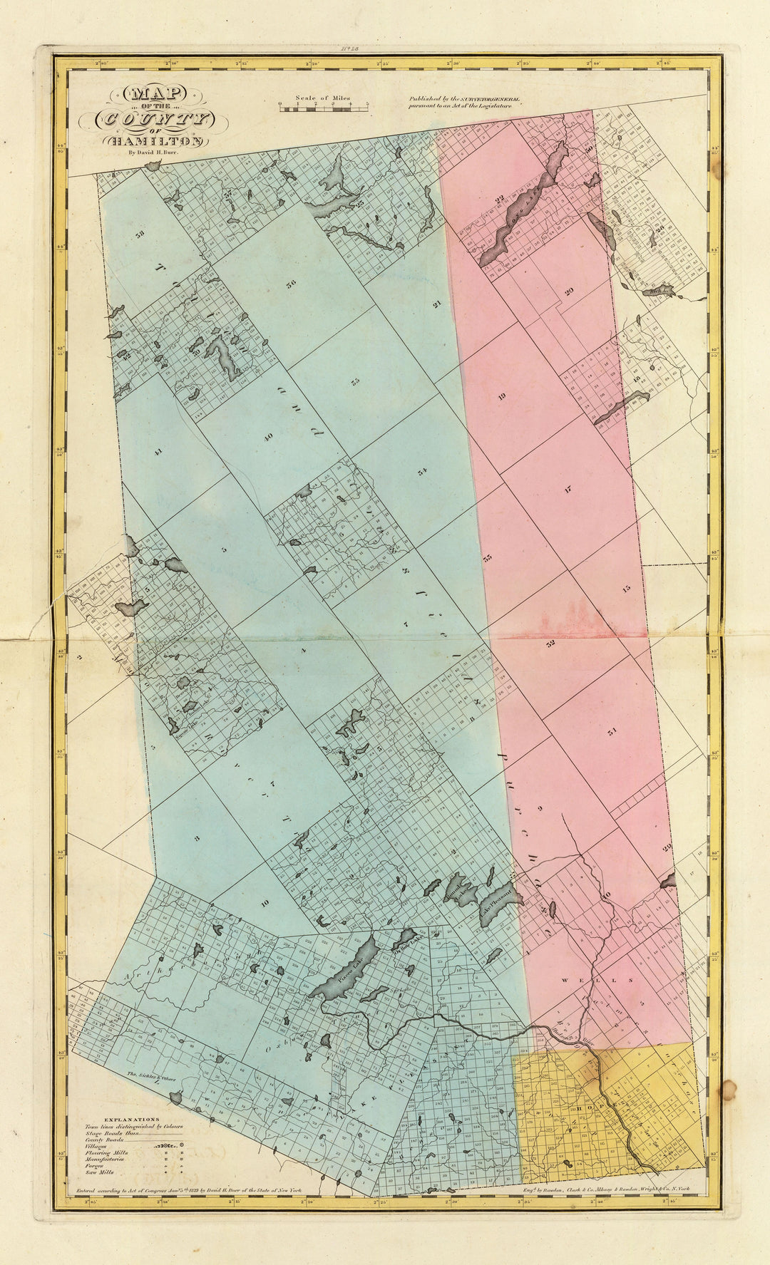 Hamilton County, New York 1829