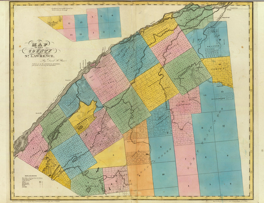 Saint Lawrence County, New York 1829