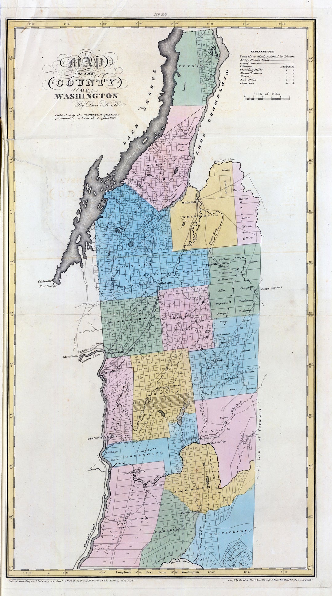 Washington County, New York 1829