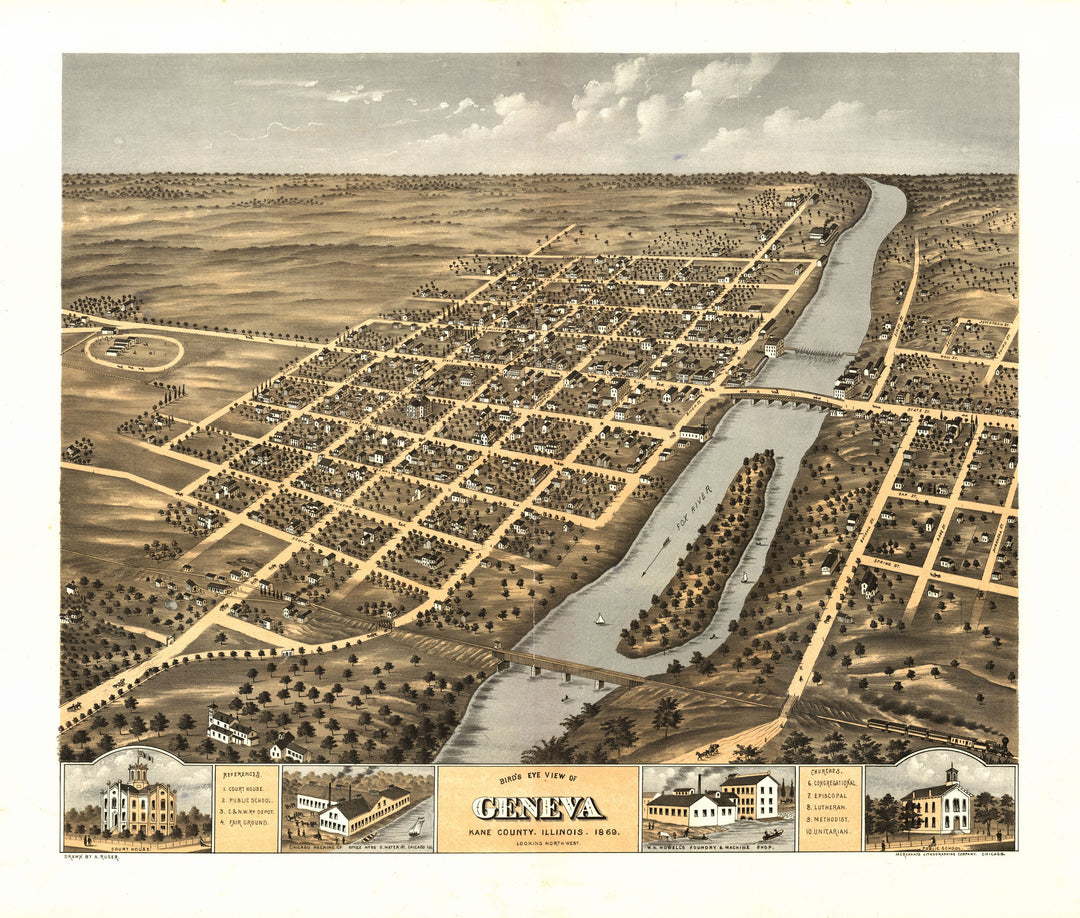 Geneva, Illinois 1869