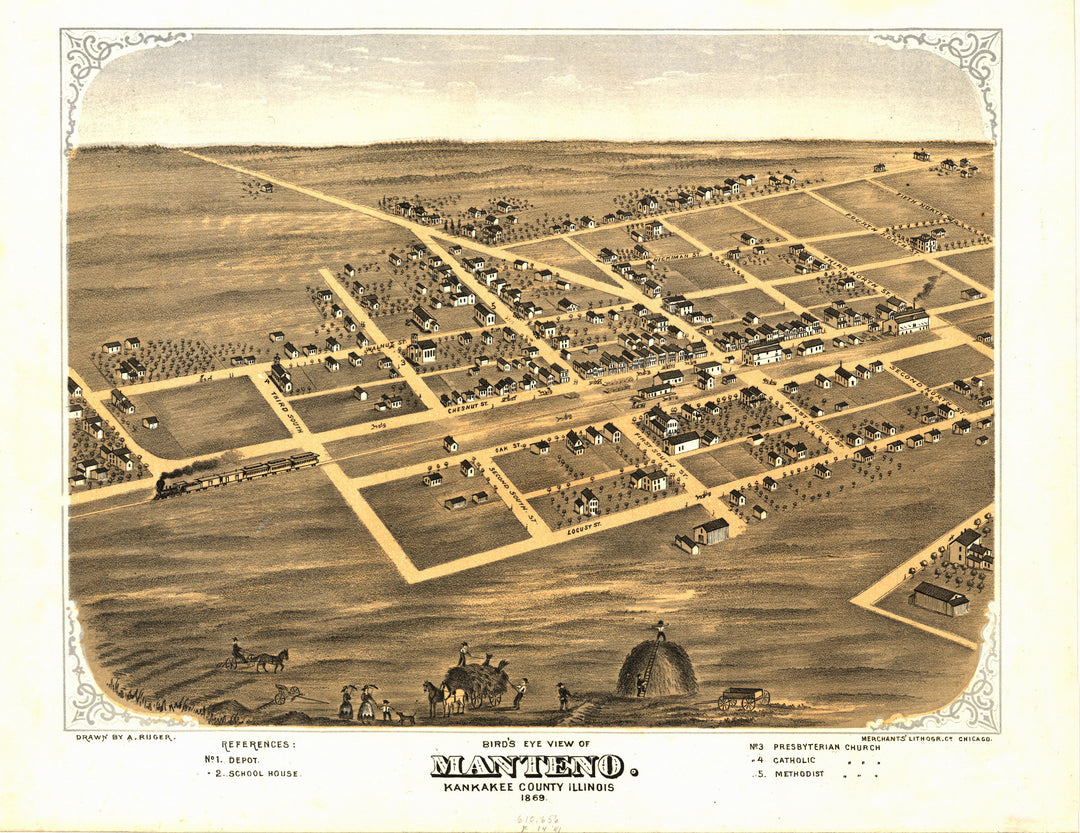 Manteno, Illinois 1869