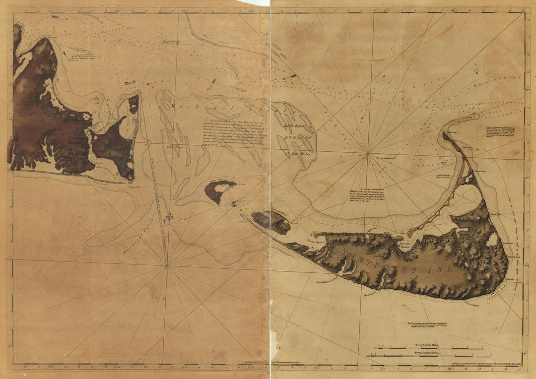 Martha's Vineyard and Nantucket, Massachusetts 1776