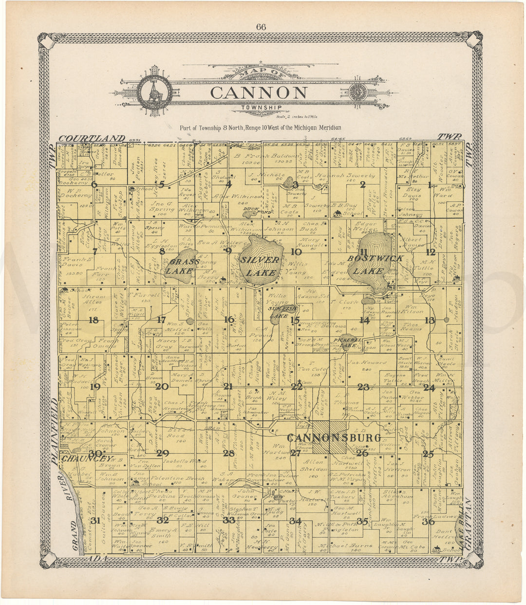Cannon Township, Michigan 1907