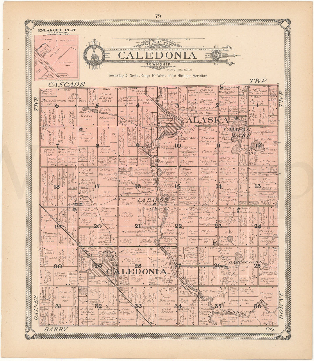 Caledonia Township, Michigan 1907